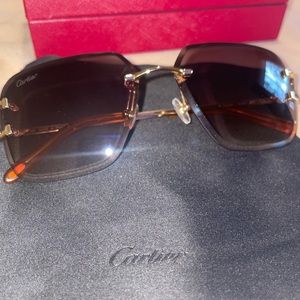 SOLD* Cartier C Decor Sunglasses